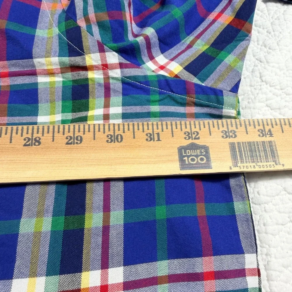 NWT Polo Ralph Lauren Classic Fit Plaid Button Down Shirt‎ Mens 4XB Multi Color